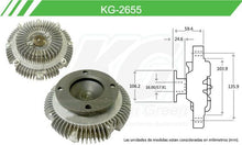 Cargar imagen en el visor de la galería, Fan Clutch Keep On Green Kg-2655 - Mi Refacción