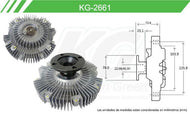 Fan Clutch Keep On Green Kg-2661 - Mi Refacción