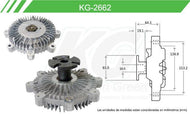 Fan Clutch Keep On Green Kg-2662 - Mi Refacción