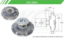 Cargar imagen en el visor de la galería, Fan Clutch Keep On Green Kg-2664 - Mi Refacción
