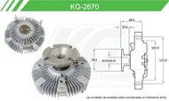 Fan Clutch Keep On Green Kg-2670 - Mi Refacción