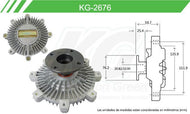 Fan Clutch Keep On Green Kg-2676 - Mi Refacción
