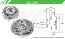 Cargar imagen en el visor de la galería, Fan Clutch Keep On Green Kg-2691 - Mi Refacción