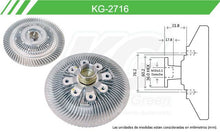 Cargar imagen en el visor de la galería, Fan Clutch Keep On Green Kg-2716 - Mi Refacción