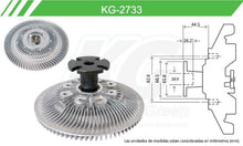 Cargar imagen en el visor de la galería, Fan Clutch Keep On Green Kg-2733 - Mi Refacción