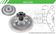 Fan Clutch Keep On Green Kg-2734 - Mi Refacción