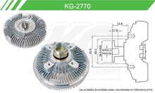 Cargar imagen en el visor de la galería, Fan Clutch Keep On Green Kg-2770 - Mi Refacción