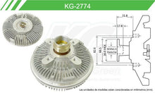 Cargar imagen en el visor de la galería, Fan Clutch Keep On Green Kg-2774 - Mi Refacción