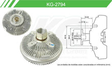 Cargar imagen en el visor de la galería, Fan Clutch Keep On Green Kg-2794 - Mi Refacción