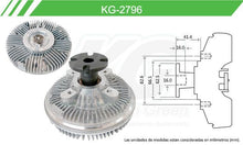 Cargar imagen en el visor de la galería, Fan Clutch Keep On Green Kg-2796 - Mi Refacción