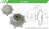 Fan Clutch Keep On Green Kg-5827 - Mi Refacción