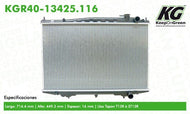 Radiador Keep On Green Kgr40-13425.116 - Mi Refacción