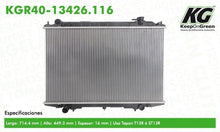 Cargar imagen en el visor de la galería, Radiador Keep On Green Kgr40-13426.116 - Mi Refacción