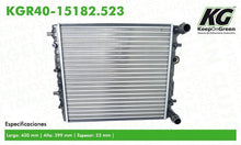 Cargar imagen en el visor de la galería, Radiador Keep On Green Kgr40-15182.523 - Mi Refacción