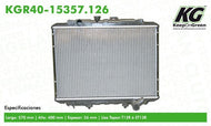 Radiador Keep On Green Kgr40-15357.126 - Mi Refacción