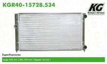 Cargar imagen en el visor de la galería, Radiador Keep On Green Kgr40-15728.534 - Mi Refacción
