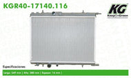 Radiador Keep On Green Kgr40-17140.116 - Mi Refacción