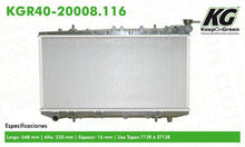 Cargar imagen en el visor de la galería, Radiador Keep On Green Kgr40-20008.116 - Mi Refacción
