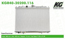 Cargar imagen en el visor de la galería, Radiador Keep On Green Kgr40-20200.116 - Mi Refacción