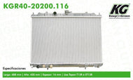 Radiador Keep On Green Kgr40-20200.116 - Mi Refacción