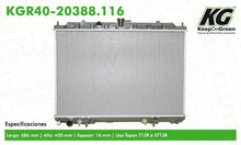 Cargar imagen en el visor de la galería, Radiador Keep On Green Kgr40-20388.116 - Mi Refacción