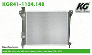 Sistema Completo De Enfriamiento Del Radiador Keep On Green Kgr41-1124.148