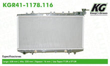 Cargar imagen en el visor de la galería, Radiador Keep On Green Kgr41-1178.116 - Mi Refacción