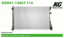 Cargar imagen en el visor de la galería, Radiador Keep On Green Kgr41-13067.116 - Mi Refacción