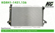 Sistema Completo De Enfriamiento Del Radiador Keep On Green Kgr41-1451.156