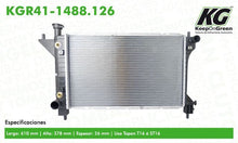 Cargar imagen en el visor de la galería, Radiador Keep On Green Kgr41-1488.126 - Mi Refacción