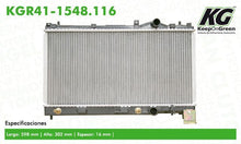 Cargar imagen en el visor de la galería, Radiador Keep On Green Kgr41-1548.116 - Mi Refacción