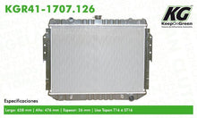 Cargar imagen en el visor de la galería, Radiador Keep On Green Kgr41-1707.126 - Mi Refacción