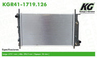 Sistema Completo De Enfriamiento Del Radiador Keep On Green Kgr41-1719.126