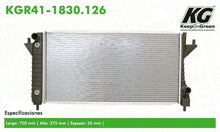 Cargar imagen en el visor de la galería, Radiador Keep On Green Kgr41-1830.126 - Mi Refacción