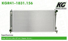 Cargar imagen en el visor de la galería, Radiador Keep On Green Kgr41-1831.156 - Mi Refacción