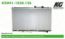Cargar imagen en el visor de la galería, Radiador Keep On Green Kgr41-1838.126 - Mi Refacción