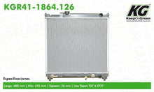 Cargar imagen en el visor de la galería, Radiador Keep On Green Kgr41-1864.126 - Mi Refacción