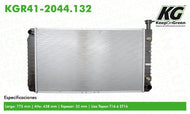 Radiador Keep On Green Kgr41-2044.132 - Mi Refacción