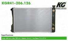 Cargar imagen en el visor de la galería, Radiador Keep On Green Kgr41-206.126 - Mi Refacción