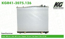 Cargar imagen en el visor de la galería, Radiador Keep On Green Kgr41-2075.126 - Mi Refacción