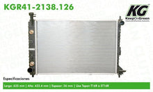 Cargar imagen en el visor de la galería, Radiador Keep On Green Kgr41-2138.126 - Mi Refacción