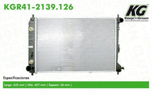 Cargar imagen en el visor de la galería, Sistema Completo De Enfriamiento Del Radiador Keep On Green Kgr41-2139.126