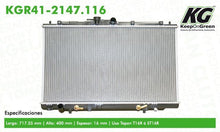 Cargar imagen en el visor de la galería, Radiador Keep On Green Kgr41-2147.116 - Mi Refacción
