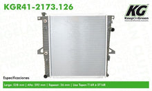 Cargar imagen en el visor de la galería, Radiador Keep On Green Kgr41-2173.126 - Mi Refacción