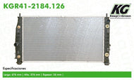 Sistema Completo De Enfriamiento Del Radiador Keep On Green Kgr41-2184.126 - Mi Refacción