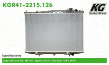 Cargar imagen en el visor de la galería, Radiador Keep On Green Kgr41-2215.126 - Mi Refacción