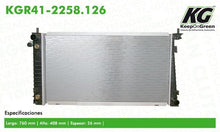 Cargar imagen en el visor de la galería, Radiador Keep On Green Kgr41-2258.126 - Mi Refacción
