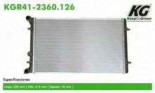 Cargar imagen en el visor de la galería, Radiador Keep On Green Kgr41-2360.126 - Mi Refacción