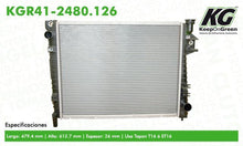 Cargar imagen en el visor de la galería, Sistema Completo De Enfriamiento Del Radiador Keep On Green Kgr41-2480.126