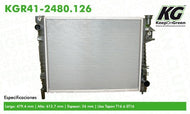 Sistema Completo De Enfriamiento Del Radiador Keep On Green Kgr41-2480.126